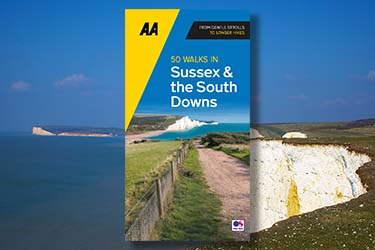 AA 50 Walks in Sussex & the South Downs.