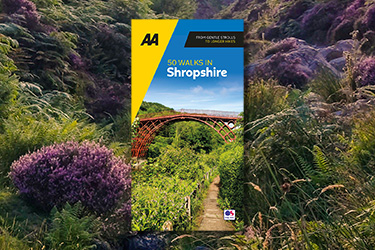 AA 50 Walks in Shropshire.