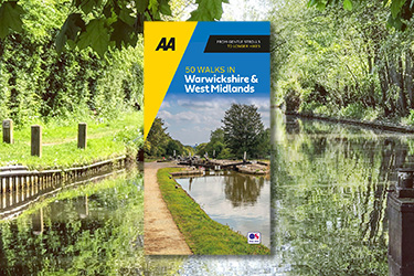 AA 50 Walks in Warwickshire & West Midlands.