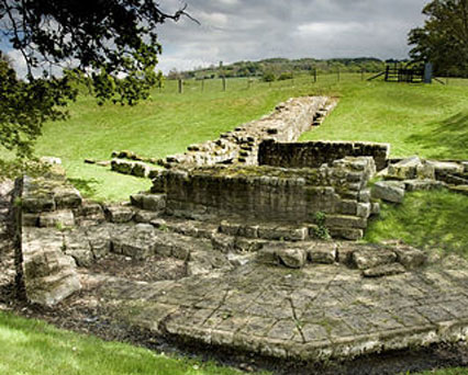 Chesters Bridge Abutment - Hadrian's Wall