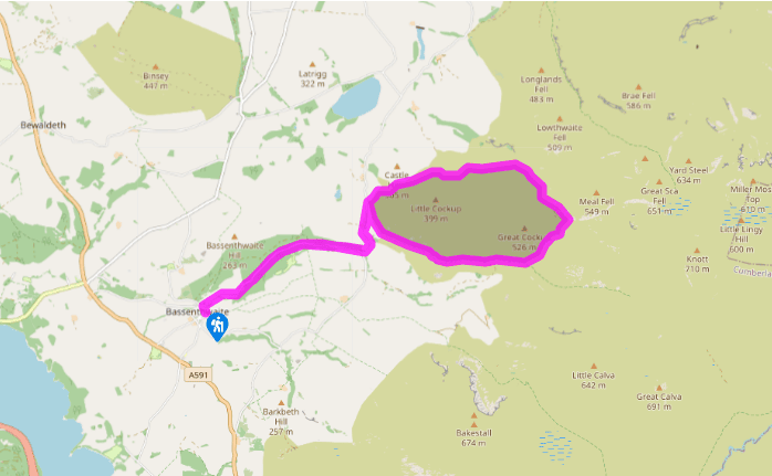 John Peel's Fells at Bassenthwaite