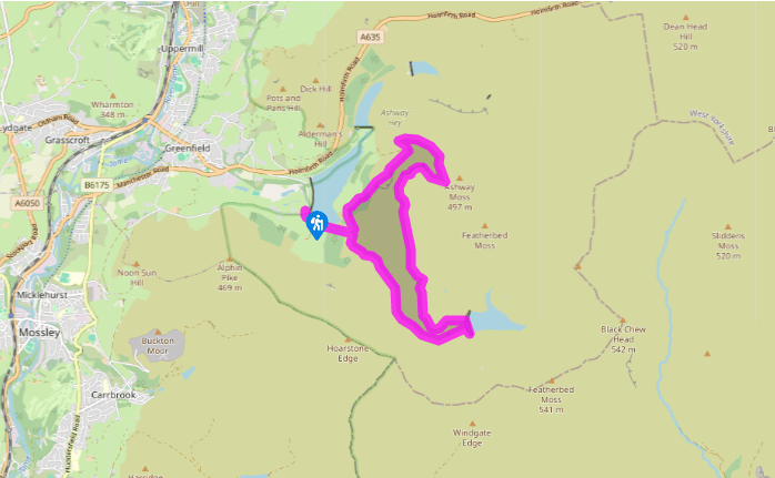 Dovestone and Chew Reservoirs