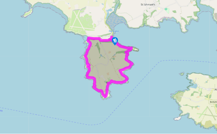 A circuit of St Ann's Head