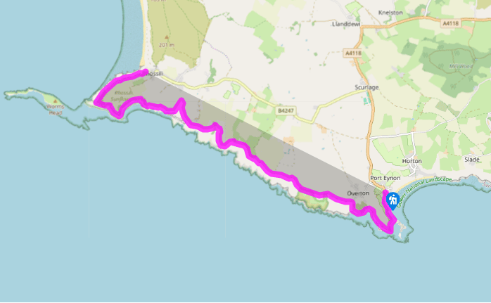 Port Eynon to Rhossili