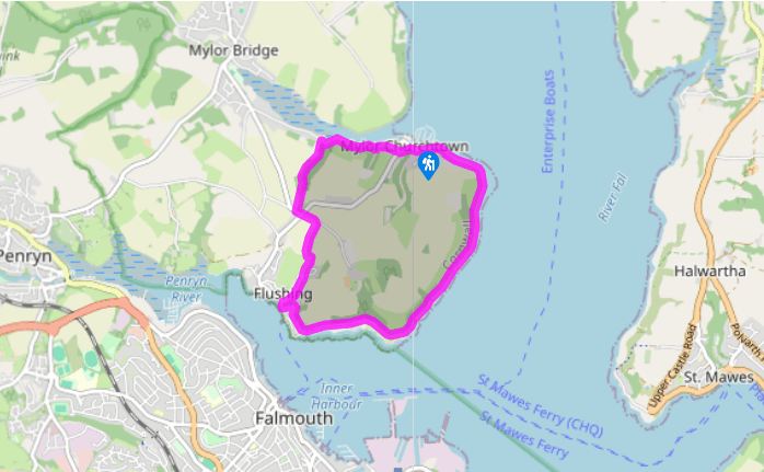 By the Fal Estuary