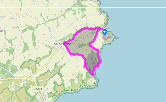 Porthoustock to St Keverne