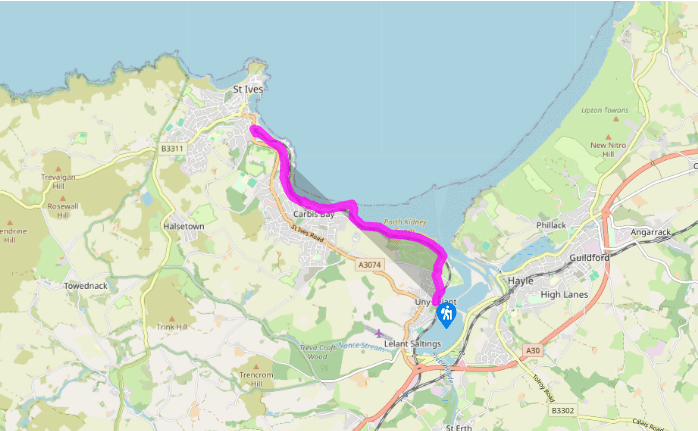 Lelant to St Ives