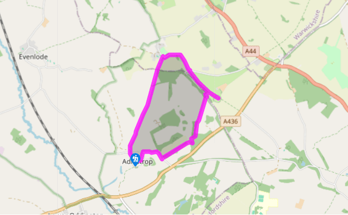 Adlestrop to Chastleton House