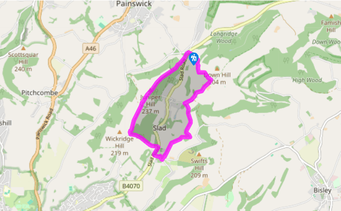 The Slad Valley and Cider with Rosie