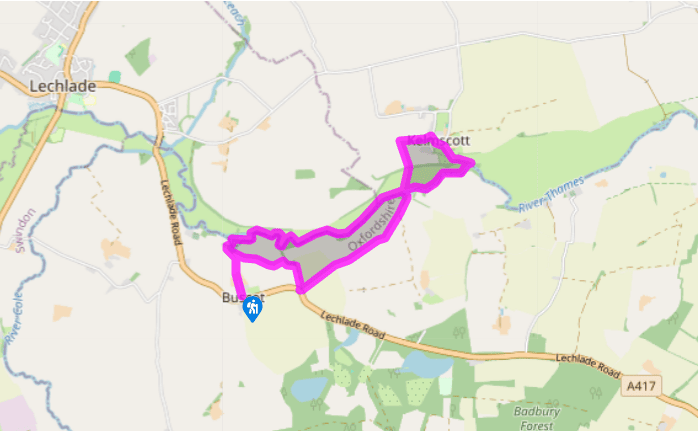 From Buscot to Kelmscott and back