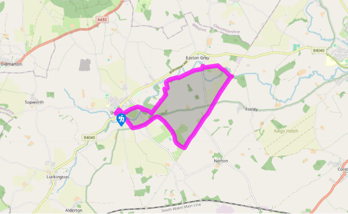 From Sherston to Easton Grey