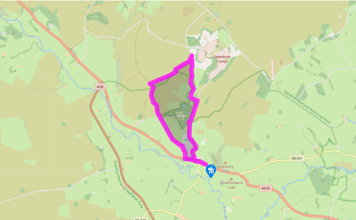 Otterburn's battlefields