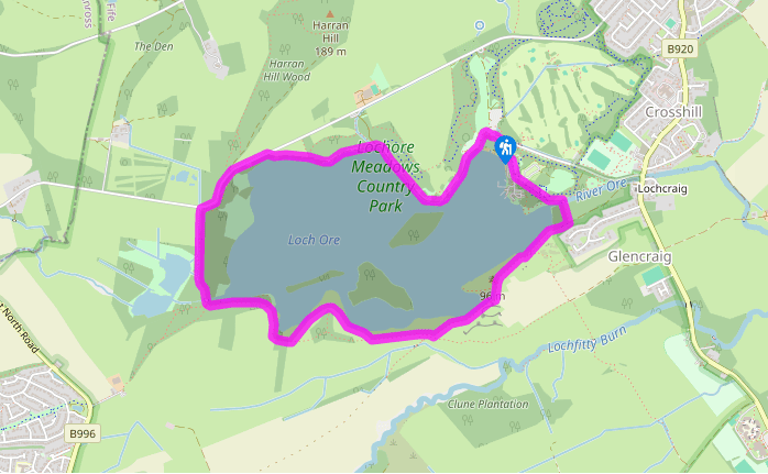 Around Lochore Meadows Country Park