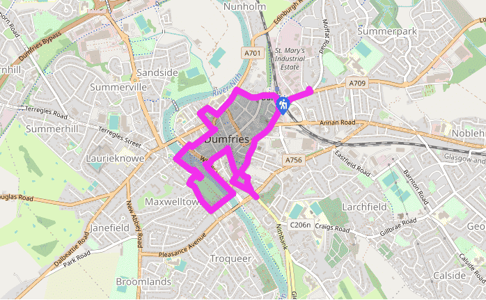 A Dumfries Town Trail