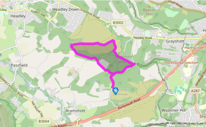 Bramshott, Grayshott and Ludshott
