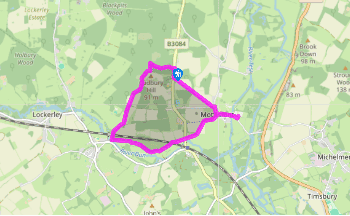 Meandering around Mottisfont