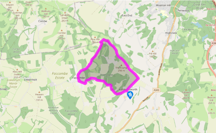Downlands around Ashmansworth