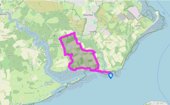 Exbury Gardens and Lepe Country Park