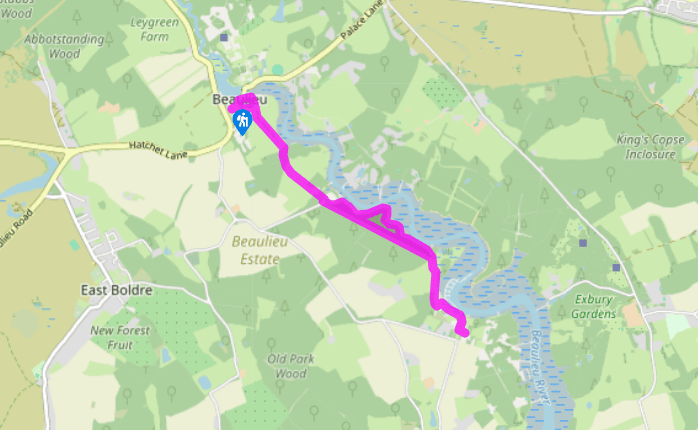 Beaulieu to Bucklers Hard