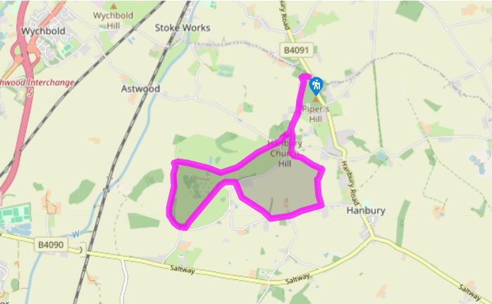 Around Hanbury