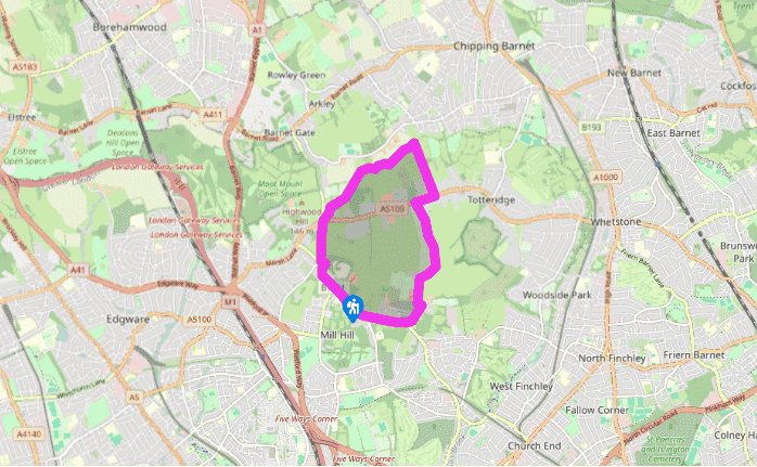 Totteridge and Mill Hill – rural north London