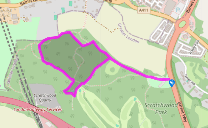 Scratchwood open space