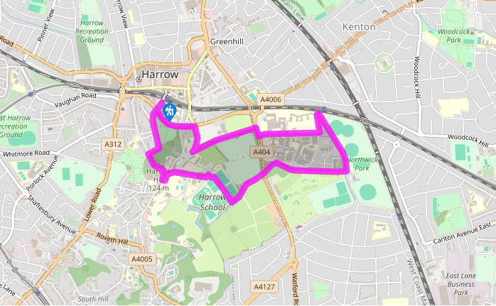 The highs of Harrow on the Hill