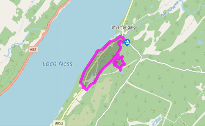 Farigaig Forest and Loch Ness