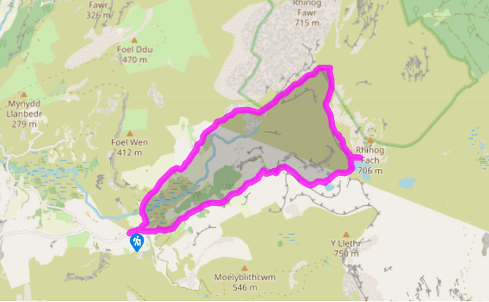 Nantcol, the Rhinogs' second valley