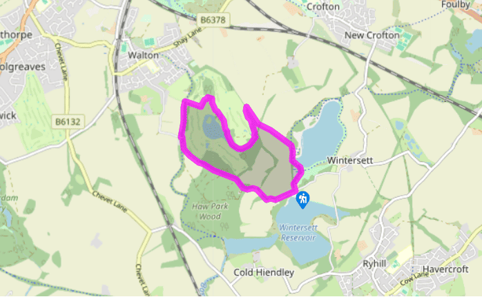 The lakes around Walton