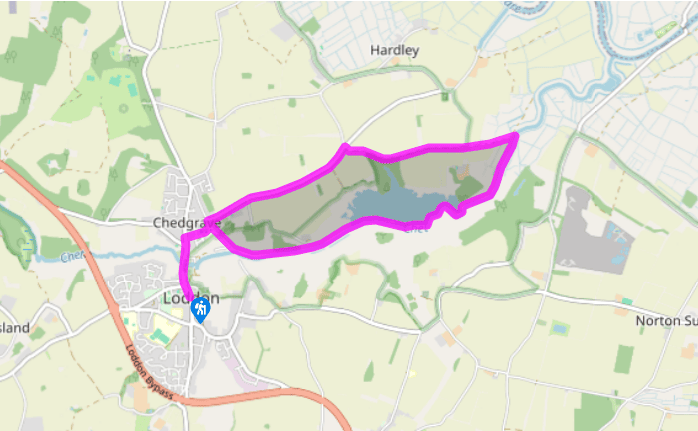 Around Hardley Flood from Chedgrave