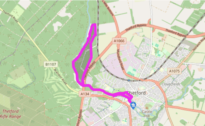 Exploring the Little Ouse from Thetford