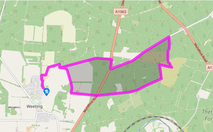 Weeting Castle to Grimes Graves