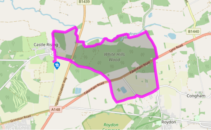 A circuit from Castle Rising