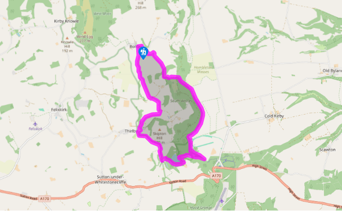 Boltby, Thirlby and Gormire Lake
