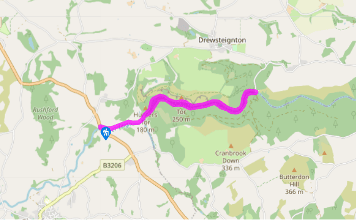 The Teign Gorge to Fingle Bridge