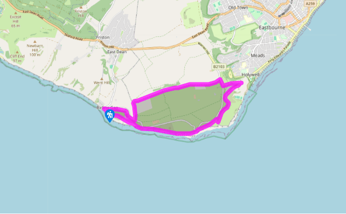 Birling Gap to Beachy Head