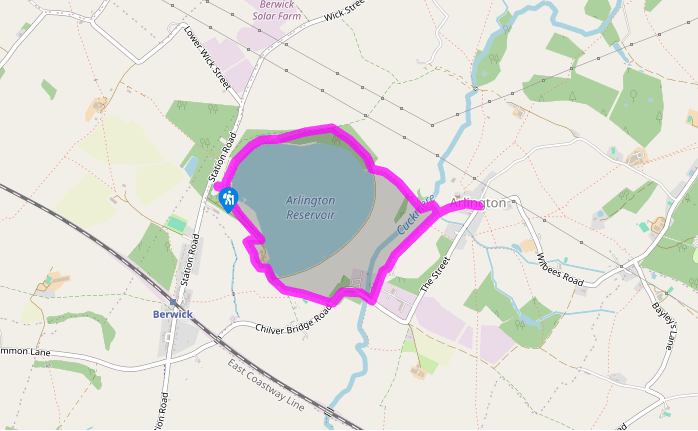 Arlington's lakeside trail