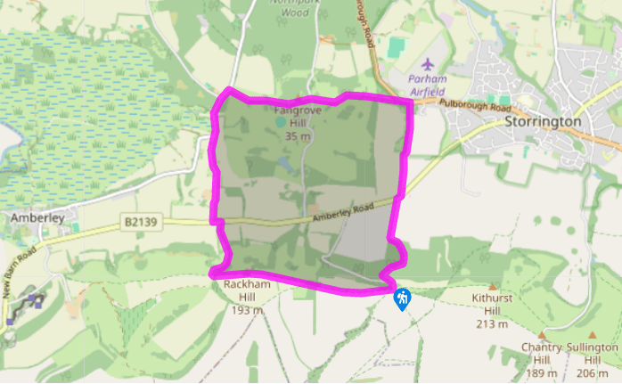 Parham's stately park