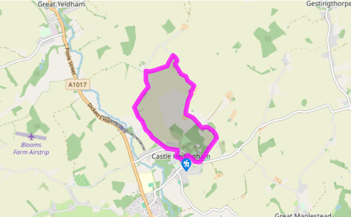 A rural circuit from Castle Hedingham