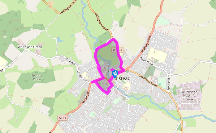 A short loop at Halstead