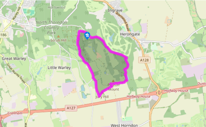 Around Thorndon Country Park