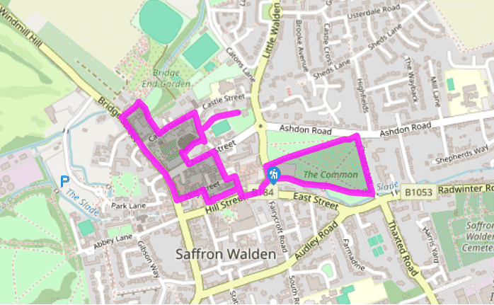 Around Saffron Walden Town