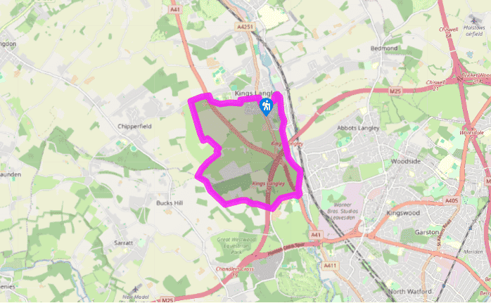 Kings Langley and the Grand Union Canal