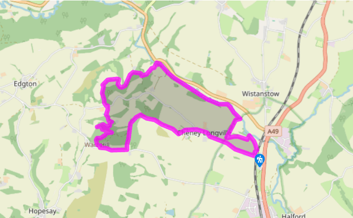 Wart Hill and the Onny Trail