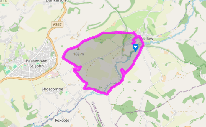 Wellow Brook and Stony Littleton Long Barrow