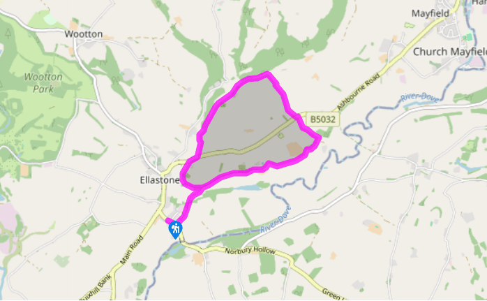 Ellastone and Calwich Abbey