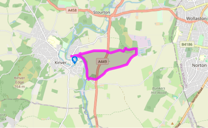 Kinver to Whittington