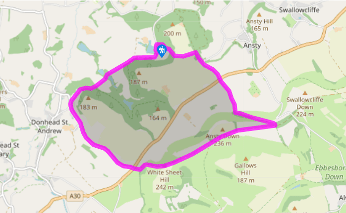 On White Sheet Hill