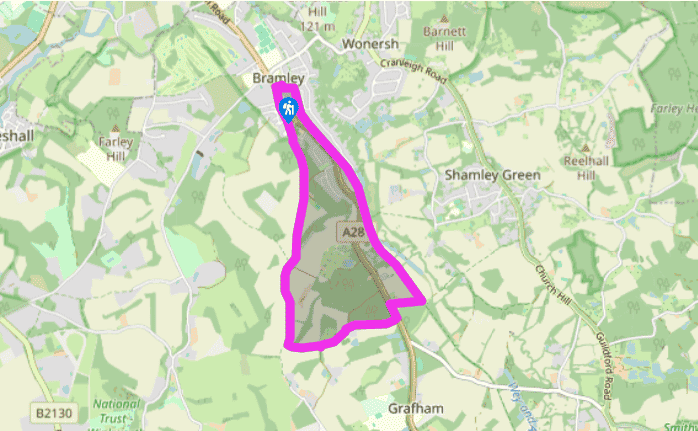 Bramley and the Wey-South Path